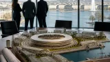 De Laurentiis a Ginevra con la famiglia Aponte per ragionare sul progetto MSC Arena