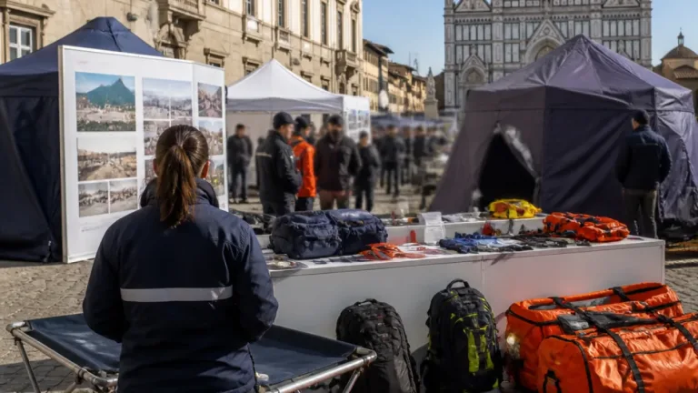 Il Festival delle Regioni a Firenze mette in mostra la macchina dei soccorsi e il bradisismo dei Campi Flegrei