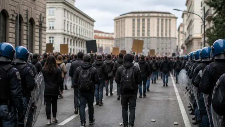 Corteo degli autotrasportatori a Napoli: oltre 800 in piazza, nessuna tensione grave