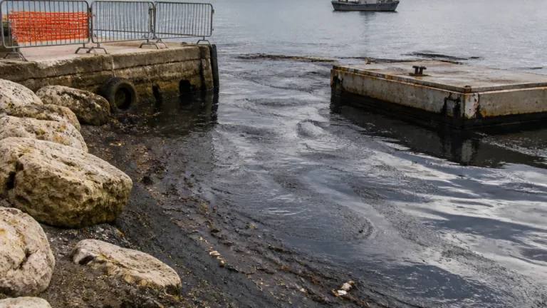 Macchia scura nel porto di Pozzuoli: comitati chiedono accertamenti e intervento